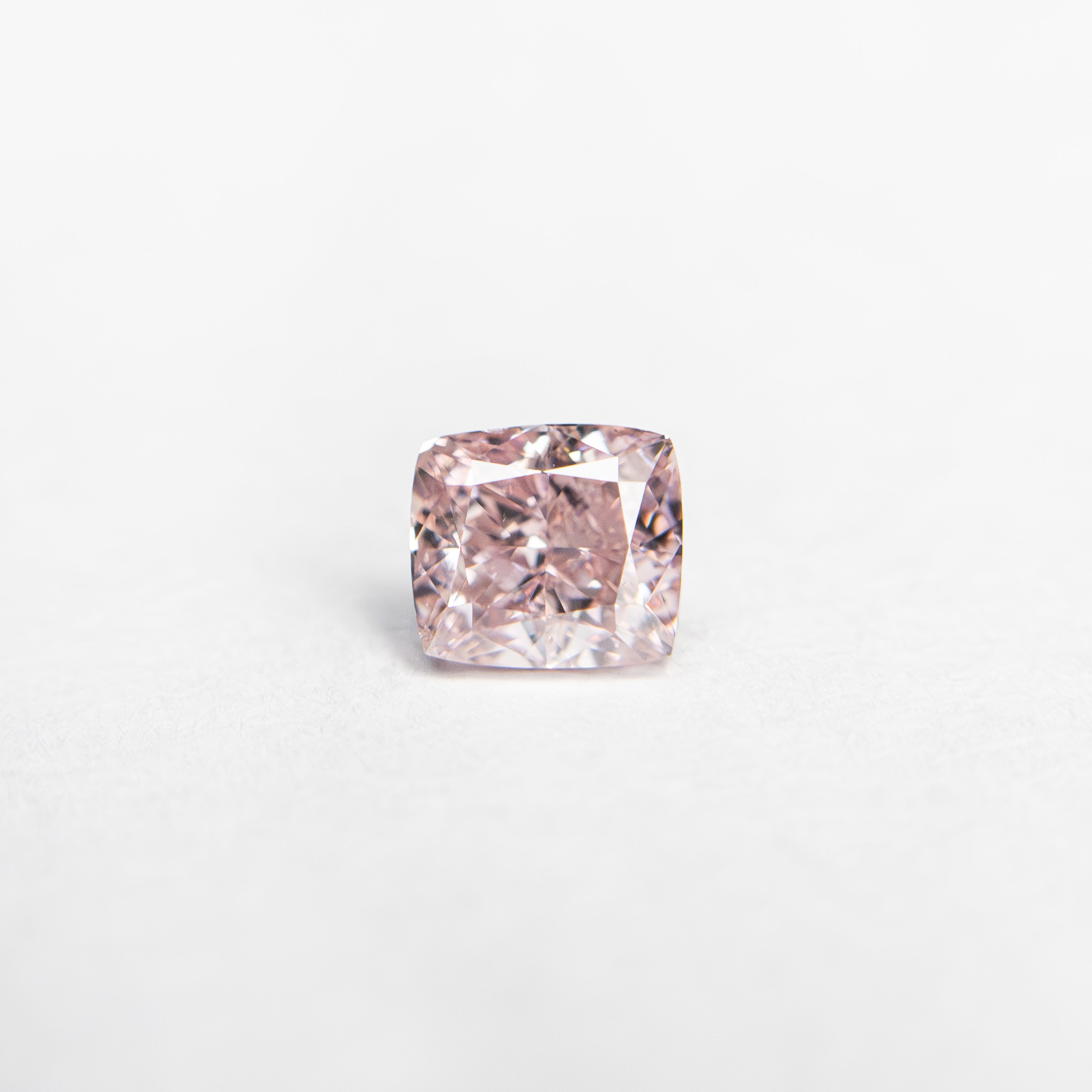 0.37ct 4.02x3.60x2.65mm GIA SI2 Fancy Pink Cushion Brilliant 🇦🇺 24141-01