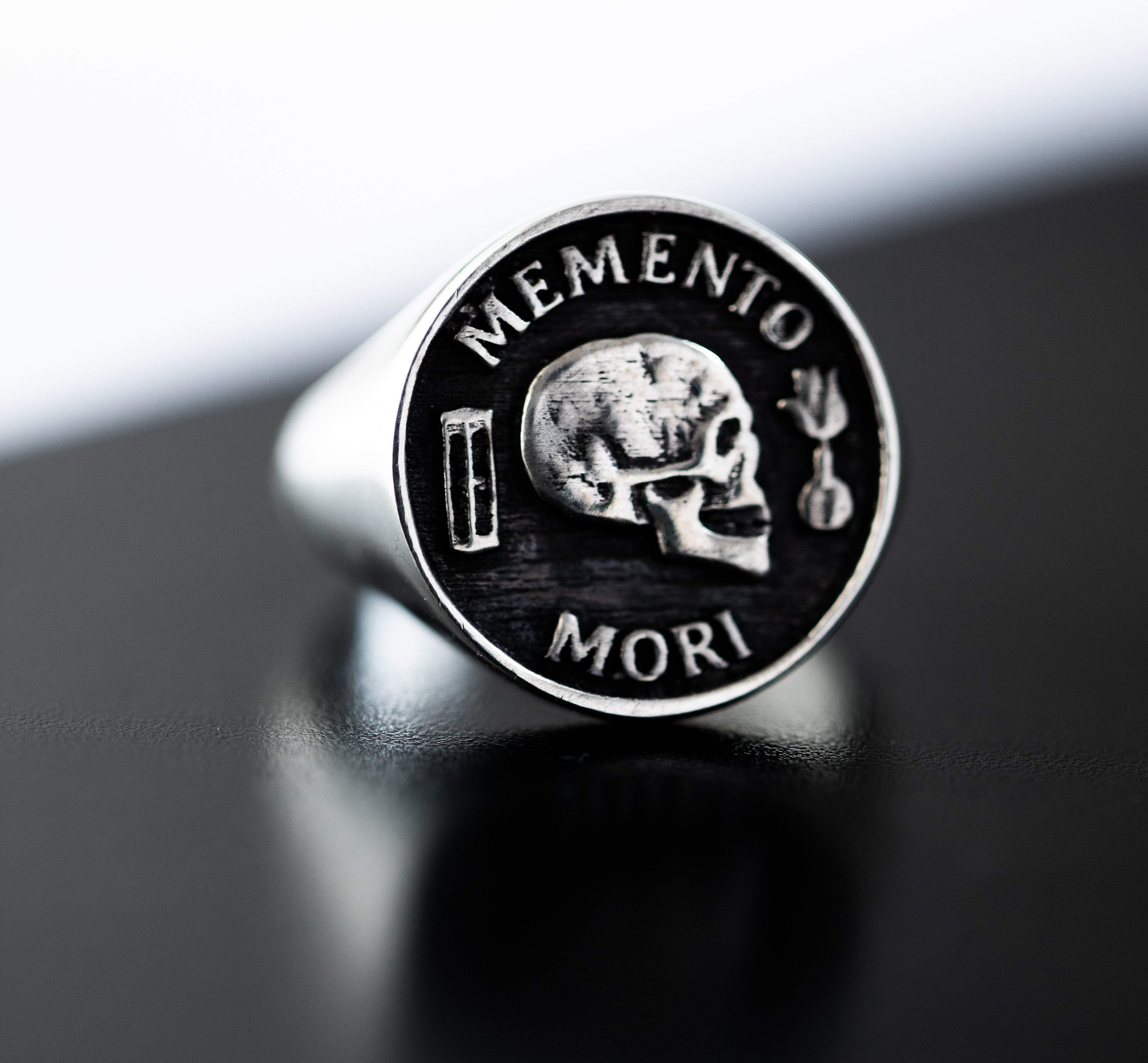 Stoic Store UK Memento Mori Signet Ring