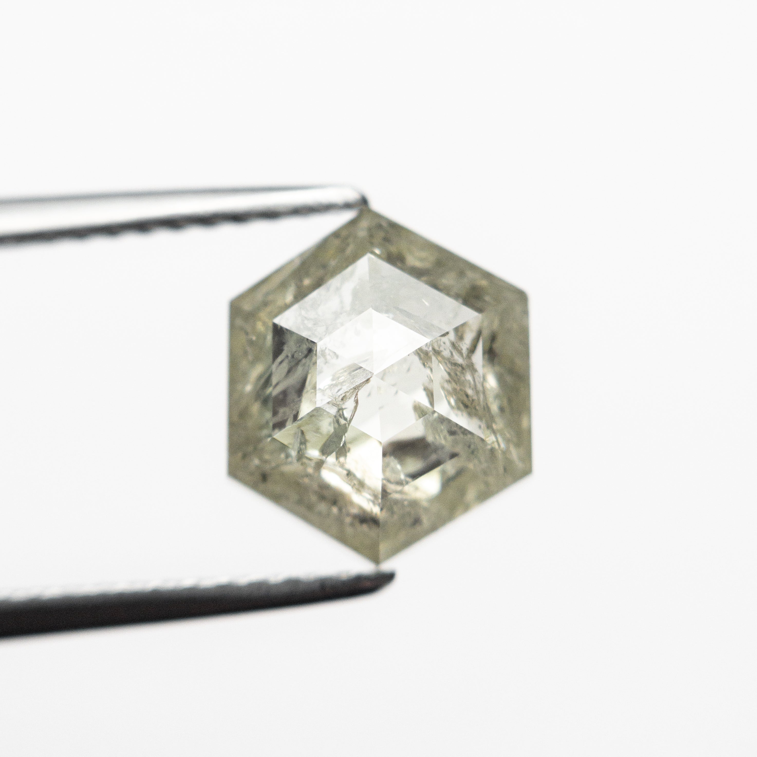 2.49ct 9.39x7.93x3.92mm Hexagon Rosecut 19606-21