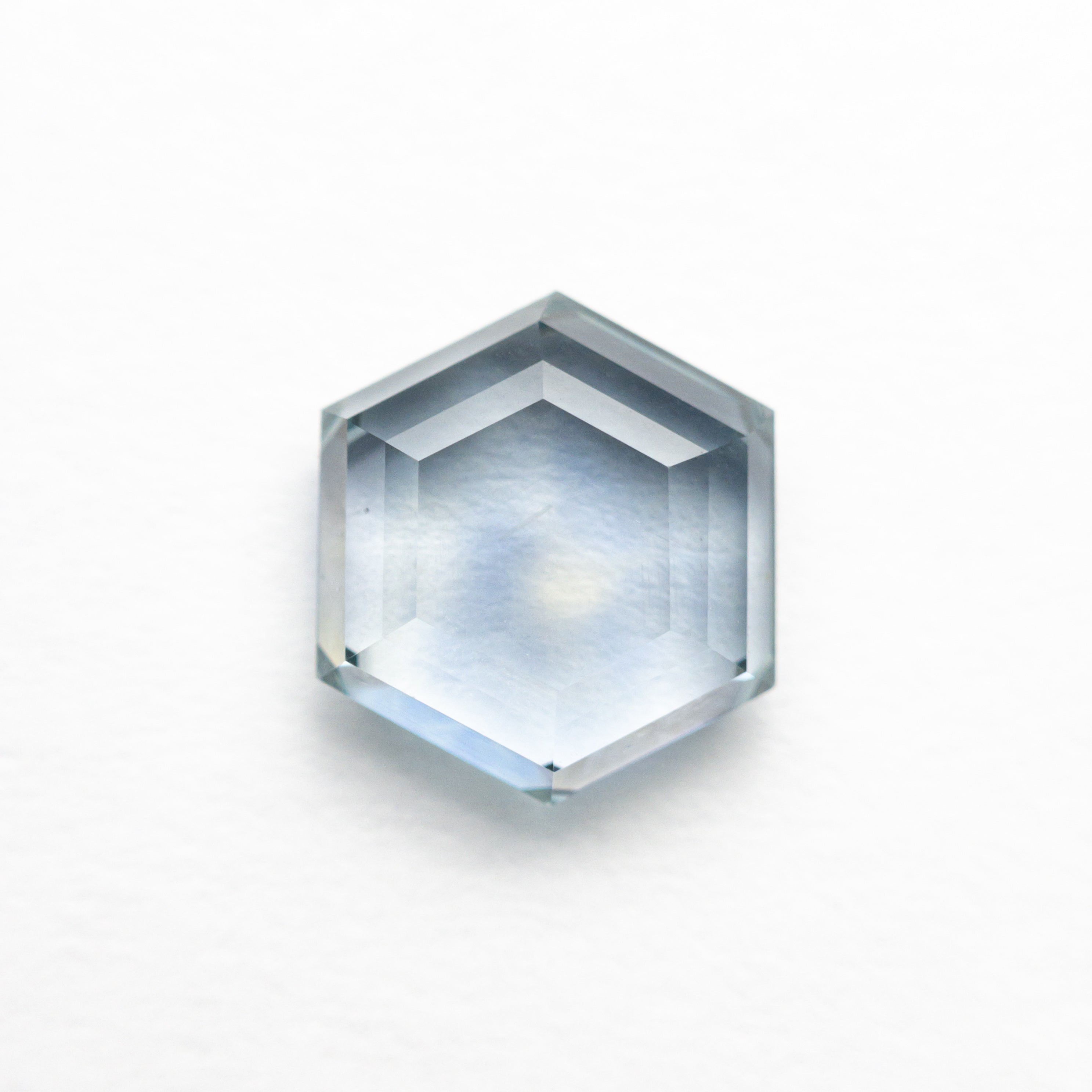 1.96ct 8.20x7.08x2.94mm Hexagon Portrait Cut Sapphire 23709-04