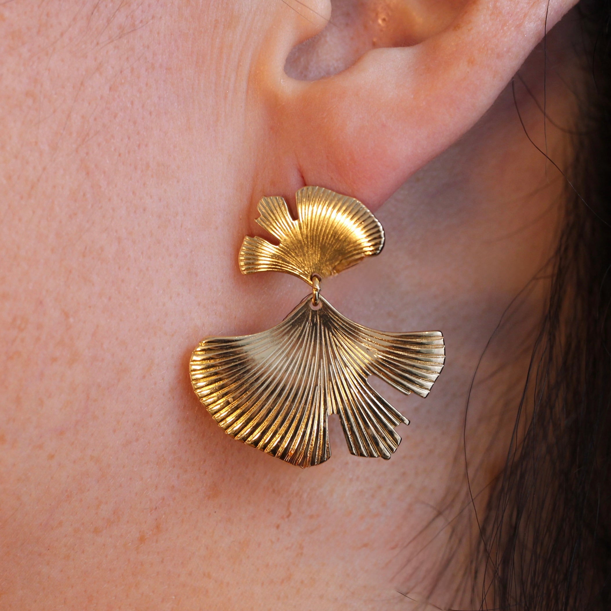 Base - Ginko Earring