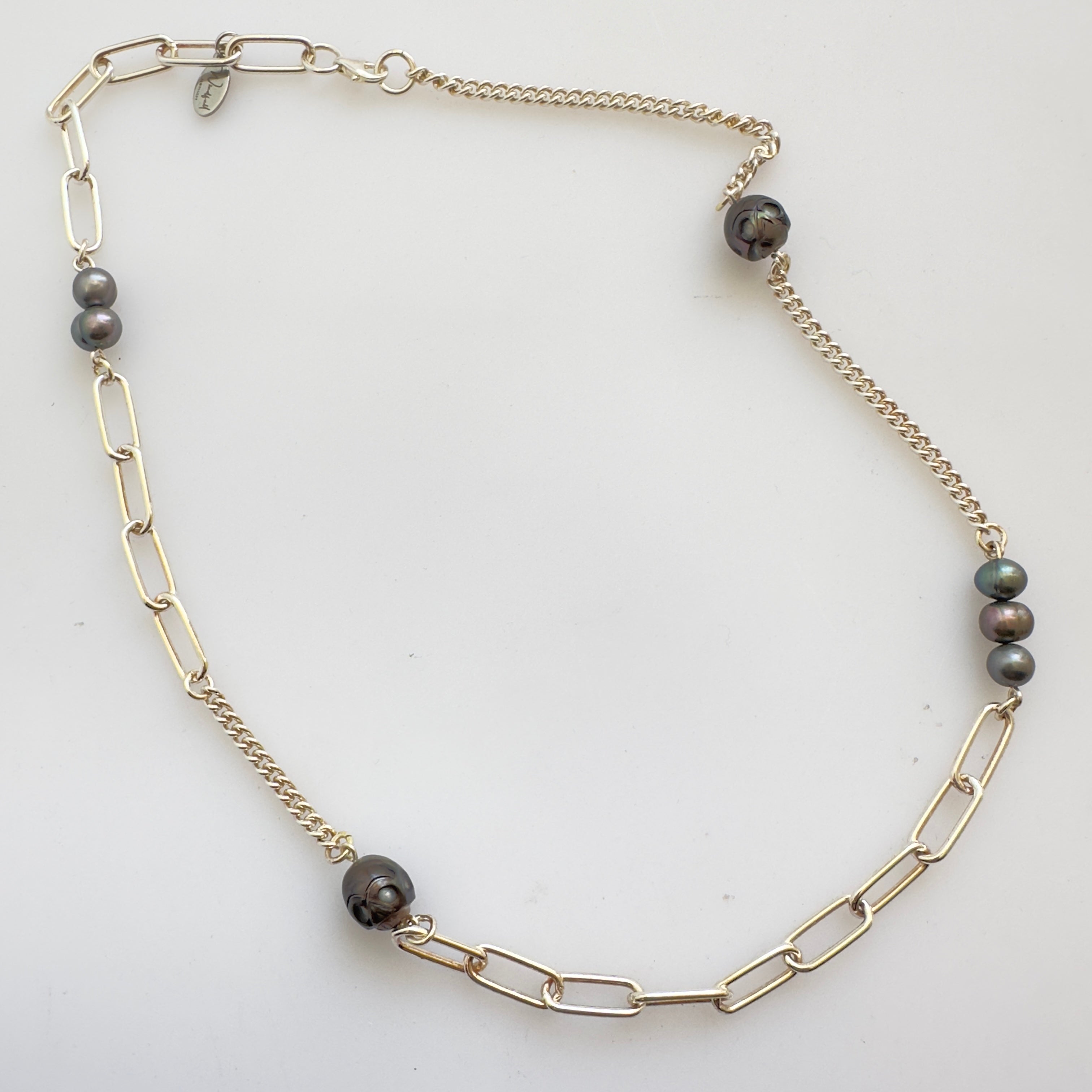 Black Pearl Necklace - Ready to Ship