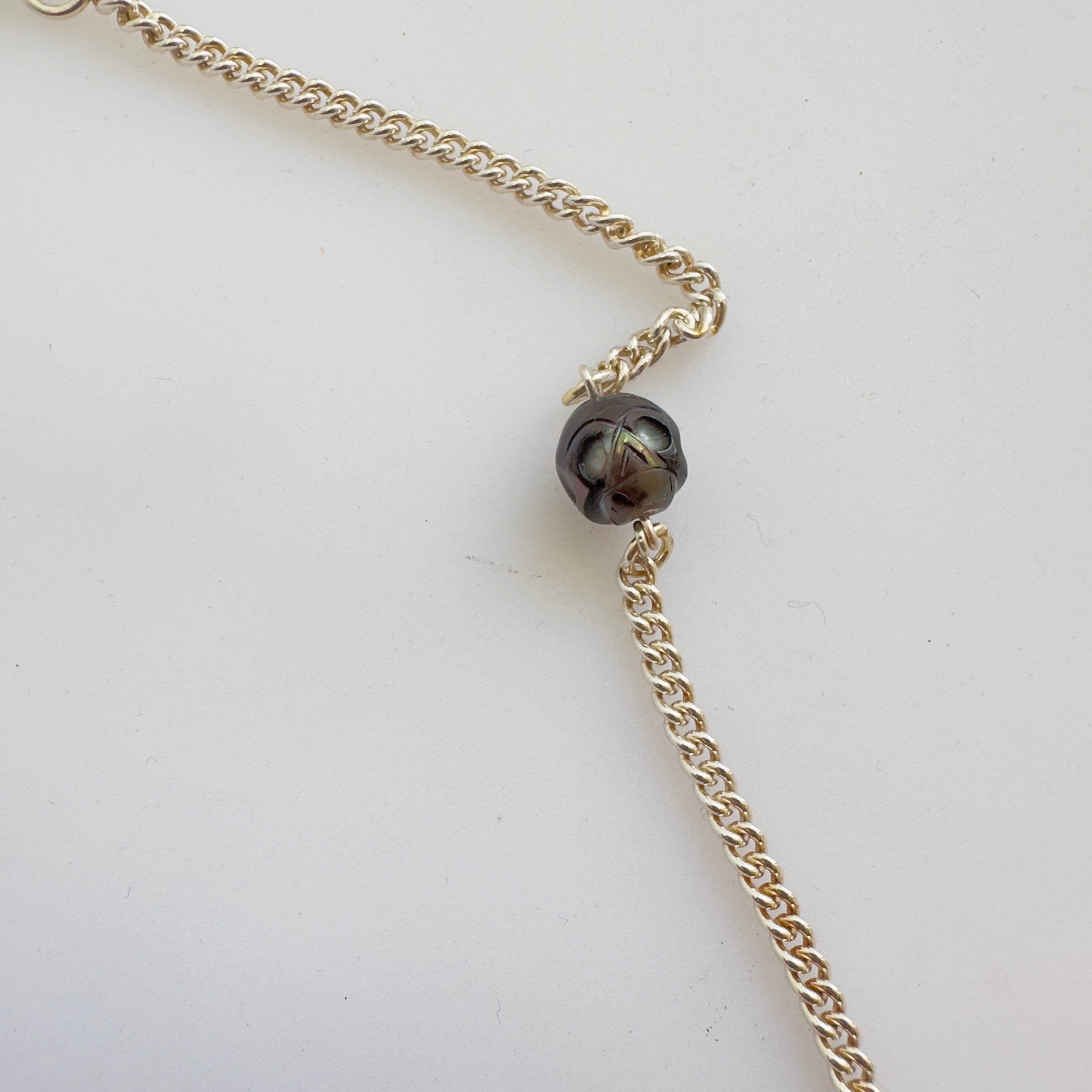 Black Pearl Necklace - Ready to Ship