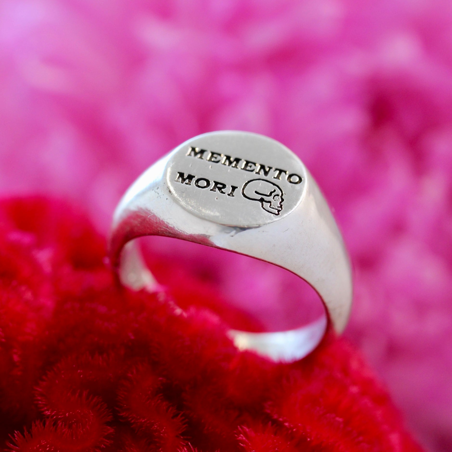 $ALE - Memento Mori Ring - Ready to Ship - Various Sizes