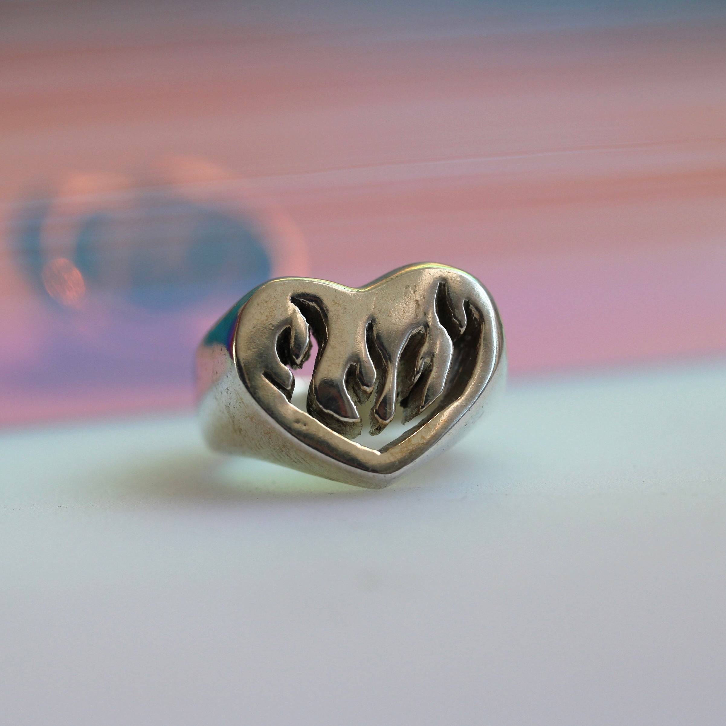 Hearts on Fire Signet ~ One Of A Kind