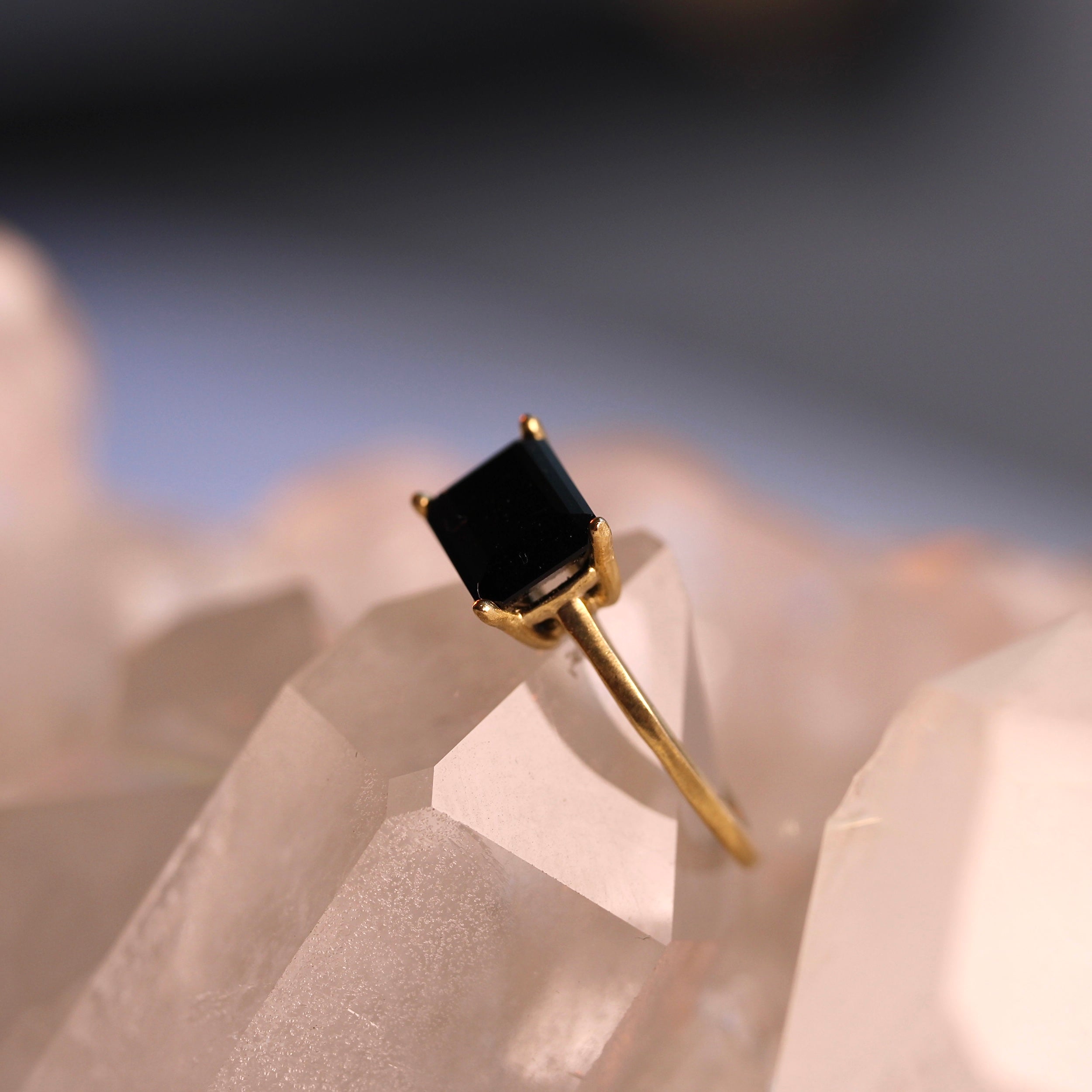 Black Mamba Ring - Yellow Gold - Ready to Ship