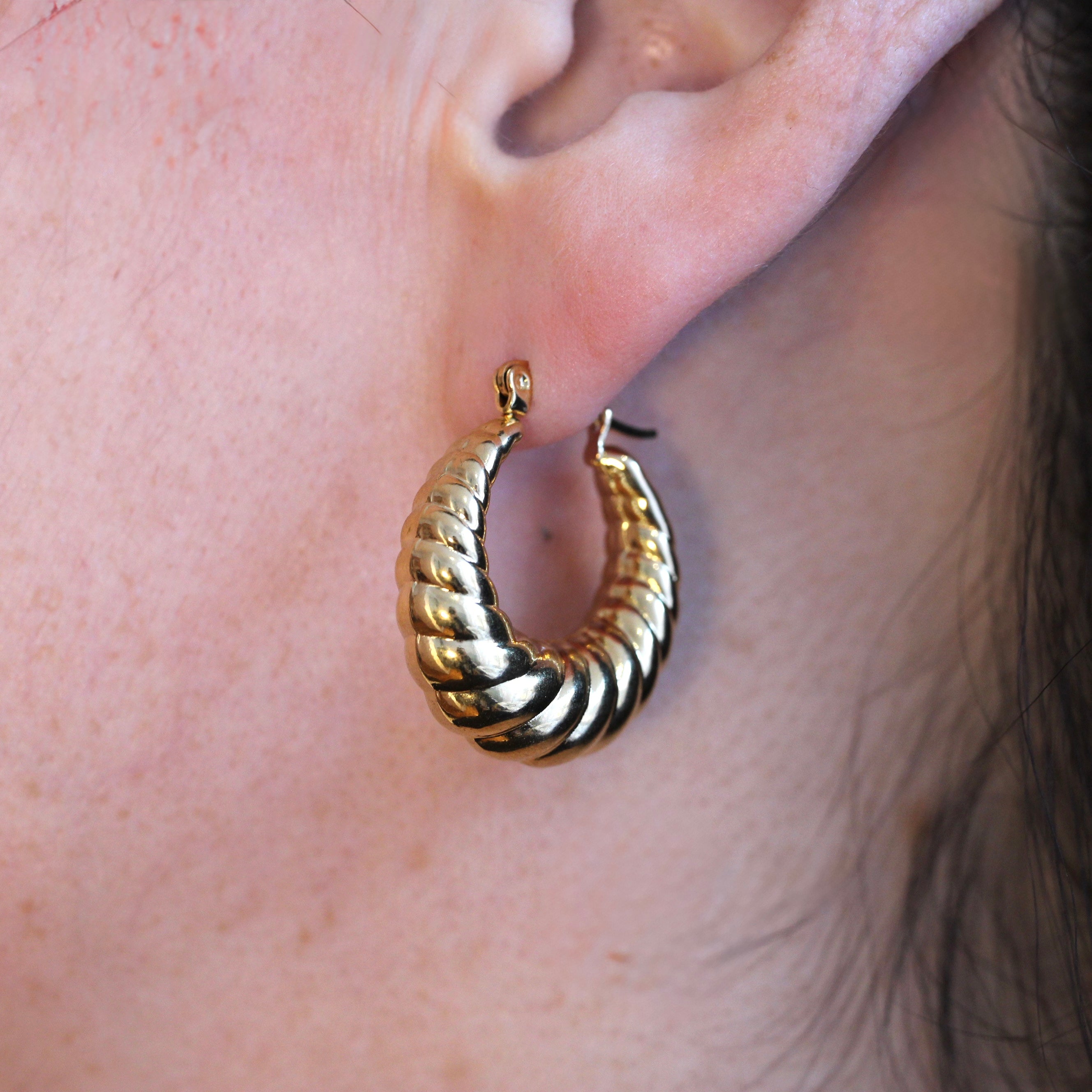 Base ~ Ella Hoop Earring