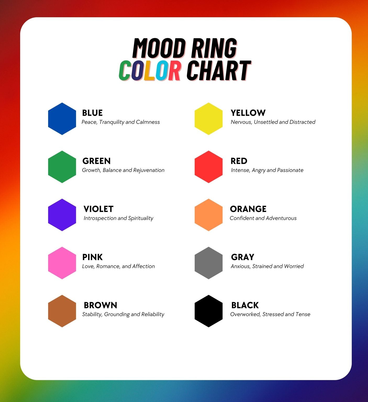 Moodring ~One Of A Kind