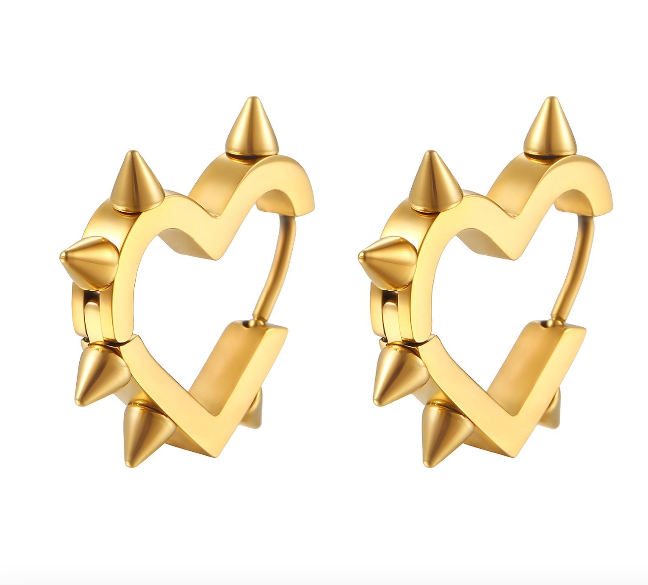 Base ~ Studded Heart Earring