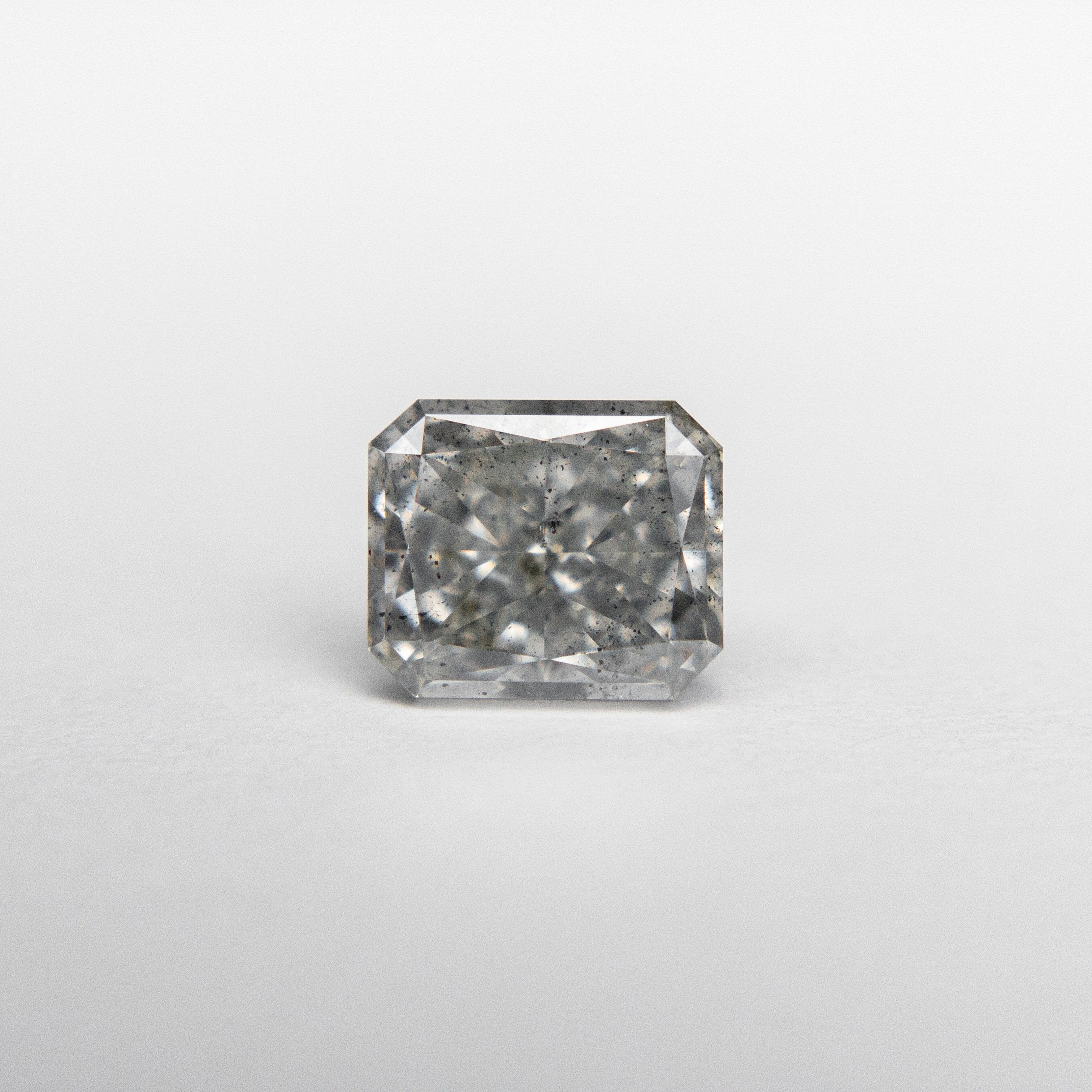 1.02ct 5.99x5.05x3.43mm GIA I1 Fancy Grey Radiant Cut 18439-01