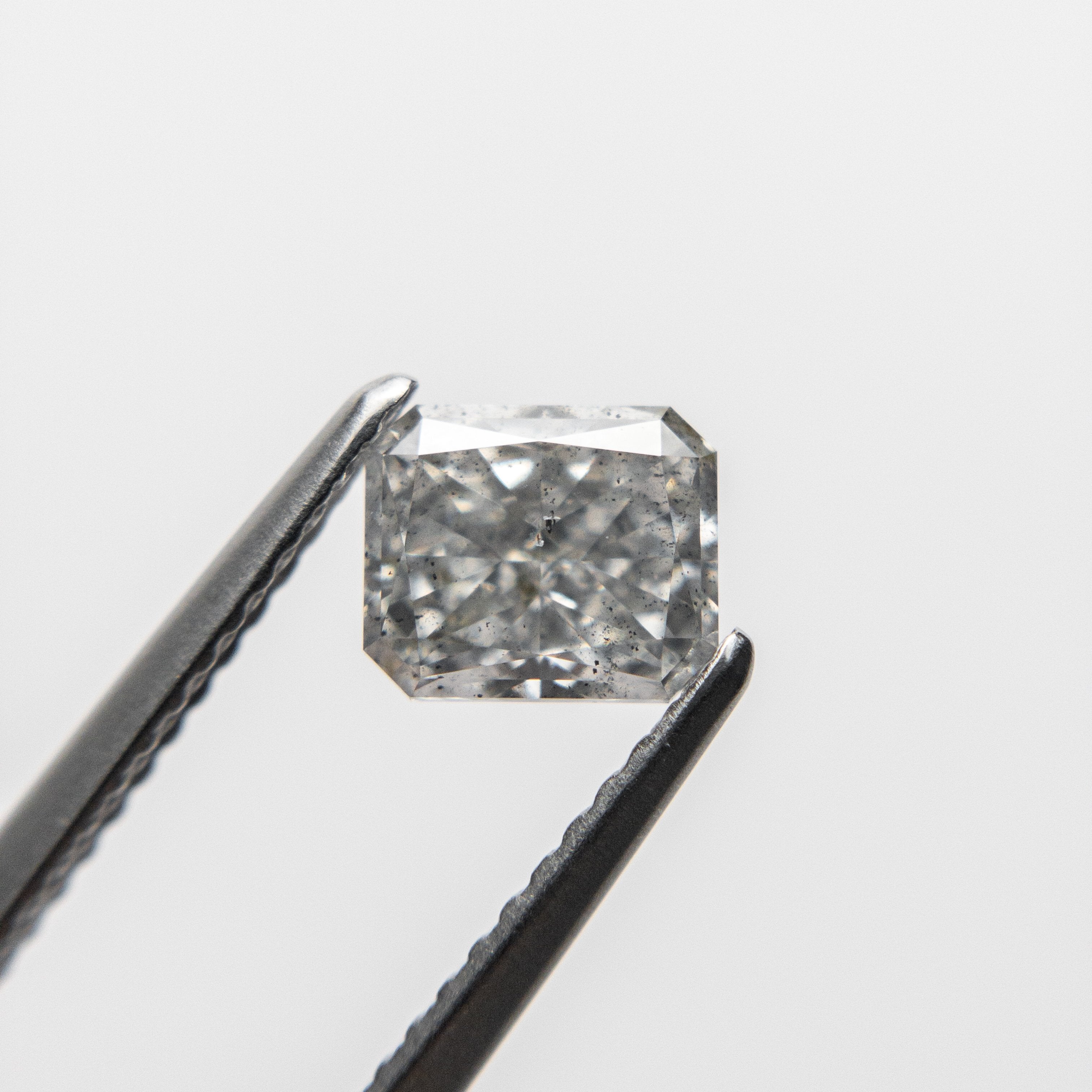 1.02ct 5.99x5.05x3.43mm GIA I1 Fancy Grey Radiant Cut 18439-01