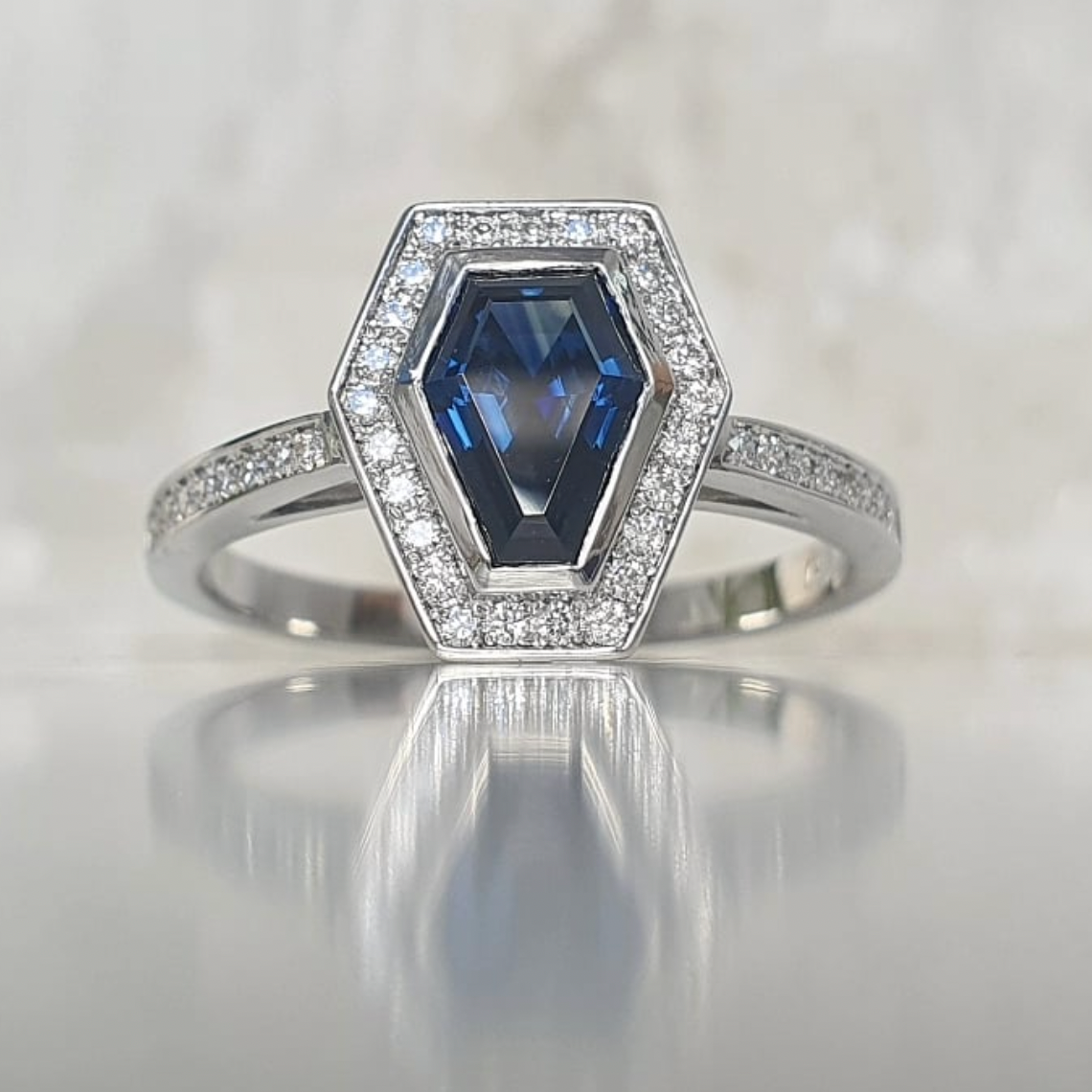 Sapphire studios hot sale coffin ring